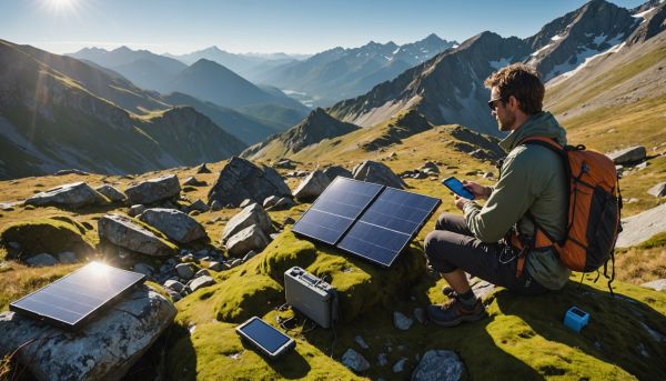 Quel gadget solaire emmener pour vos randonnées ?