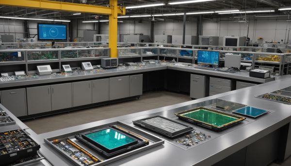 Récupération du silicium, du verre et des métaux rares